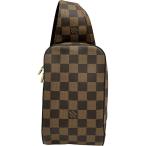  Louis * Vuitton LOUIS VUITTON Geronimo sN51994 Brown Damier сумка-пояс женский б/у 