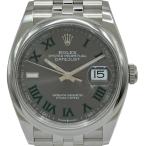 ロレックス ROLEX デイトジャスト36 126200 スレート ステンレススチール 腕時計 メンズ 中古