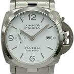 パネライ PANERAI ルミノール マリーナ PAM01564 ホワイト ステンレススチール 腕時計 メンズ 中古