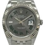 ロレックス ROLEX デイトジャスト41 126334 スレート ホワイトゴールド/ステンレススチール 腕時計 メンズ 中古