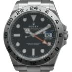ロレックス ROLEX エクスプローラー2 226570 ブラック ステンレススチール 腕時計 メンズ 中古