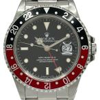 ロレックス ROLEX GMTマスター2 16710 ブラック ステンレススチール 腕時計 メンズ 中古