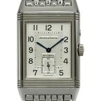 ジャガー・ルクルト JAEGER-LE COULTRE レベルソ デュオ ナイト＆デイ 270.8.54 シルバー ステンレススチール 腕時計 メンズ 中古