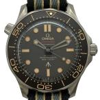 OMEGA シーマスター ダイバー300 コーアクシャル マスタークロノメーター 007 210.92.42.20.01.00.1 ブラウン チタン 腕時計 メンズ 中古
