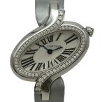 カルティエ Cartier デリス ドゥ カルティエ WG800014 シルバー ホワイトゴールド 腕時計 レディース 中古