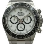 ロレックス ROLEX デイトナ 126500LN ホワイト ステンレススチール 腕時計 メンズ 中古