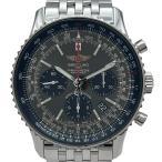 ブライトリング BREITLING ナビタイマー 1 B01 クロノグラフ 43 ジャパンエディション AB0121A21B1A1 グレー SS 腕時計 メンズ 中古