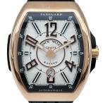 フランク・ミュラー FRANCK MULLER ヴァンガード レーシング V45SCDTRCG ホワイト ピンクゴールド 腕時計 メンズ 中古