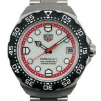 タグ・ホイヤー TAG HEUER フォーミュラ1 ソーラーグラフ WBY1111.BA0042 アイボリー ステンレススチール 腕時計 メンズ 中古