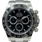 ロレックス ROLEX デイトナ 126500LN ブラック ステンレススチール 腕時計 メンズ 中古