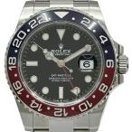 ロレックス ROLEX GMTマスター2 126710BLRO ブラック ステンレススチール 腕時計 メンズ 中古