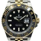 ロレックス ROLEX GMTマスター2  126713GRNR ブラック ゴールド/ステンレススチール 腕時計 メンズ 中古
