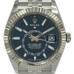 ロレックス ROLEX スカイドゥエラー 336934 ブルー ホワイトゴールド/ステンレススチール 腕時計 メンズ 中古