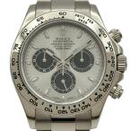 ロレックス ROLEX デイトナ 116509 スチール/ブラック ホワイトゴールド 腕時計 メンズ 中古