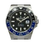 ロレックス ROLEX GMTマスター2 126719BLNR ブラック ステンレススチール 腕時計 メンズ 中古