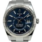 ロレックス ROLEX スカイドゥエラー 326934 ブルー ホワイトゴールド/ステンレススチール 腕時計 メンズ 中古