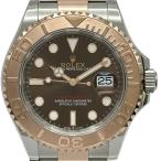 ロレックス ROLEX ヨットマスター40 126621 チョコレートブラウン ピンクゴールド/ステンレススチール 腕時計 メンズ 中古