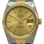 ロレックス ROLEX デイトジャスト 16233 ゴールド ゴールド/ステンレススチール 腕時計 メンズ 中古