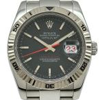 ロレックス ROLEX ターノグラフ 116264 ブラック ホワイトゴールド/ステンレススチール 腕時計 メンズ 中古