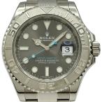 ロレックス ROLEX ヨットマスター40 116622 スレート プラチナ/ステンレススチール 腕時計 メンズ 中古