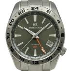 グランドセイコー Grand Seiko スポーツコレクション GMT SBGM247(9S66-00J0) カーキ ステンレススチール 腕時計 メンズ 中古