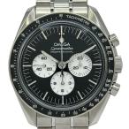 オメガ OMEGA スピードマスター ムーンウォッチ プロフェッショナル 310.30.42.50.01.004 ブラック ステンレススチール 腕時計 メンズ 中古