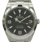 ロレックス ROLEX エクスプローラー1 214270 ブラック ステンレススチール 腕時計 メンズ 中古