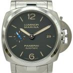 パネライ PANERAI ルミノールマリーナ 1950 ３デイズ アッチャイオ PAM00722 ブラック ステンレススチール 腕時計 メンズ 中古