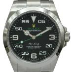 ロレックス ROLEX エアキング 126900 ブラック ステンレススチール 腕時計 メンズ 中古