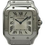 カルティエ Cartier サントス ドゥカルティエ SM WSSA0082 シルバー ステンレススチール 腕時計 レディース 中古