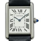 カルティエ Cartier タンク マスト LM WSTA0041 シルバー ステンレススチール 腕時計 メンズ 中古