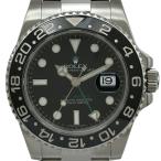 ロレックス ROLEX GMTマスター2 116710LN ブラック ステンレススチール 腕時計 メンズ 中古