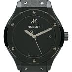 ウブロ HUBLOT クラシック・フュージョン オリジナル ブラックマジック 581.CX.1270.RX.MDM ブラック セラミック 腕時計 レディース 中古