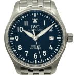 インターナショナルウォッチカンパニー IWC パイロット ウォッチ マーク  IW328202 ブラック ステンレススチール 腕時計 メンズ 中古