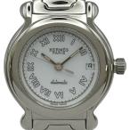 エルメス HERMES ケプラー KP1.210 ホワイト ステンレススチール 腕時計 レディース 中古