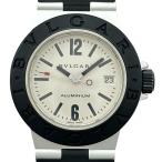 ブルガリ BVLGARI アルミニウム AL29A(AL29AVD) アイボリー系 アルミ 腕時計 レディース 中古