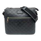  Gucci GUCCI Guccisima сумка "почтальонка" 406410 черный Guccisima кожа сумка "почтальонка" мужской б/у 