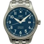 インターナショナルウォッチカンパニー IWC パイロットウォッチ マーク18 プティプランス IW327016 ブルー SS 腕時計 メンズ 中古