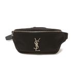 Yahoo! Yahoo!ショッピング(ヤフー ショッピング)サンローラン SAINT LAURENT クラシックモノグラム ベルトバッグ 590076 ブラック ボディバッグ ユニセックス 中古