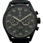 タグ・ホイヤー TAG HEUER カレラ キャリバー36クロノグラフ フライバック CAR2B80.FC6325 ブラック チタン 腕時計 メンズ 中古