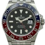 ロレックス ROLEX GMTマスター2 126710BLRO ブラック ステンレススチール 腕時計 メンズ 中古