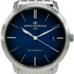 ジラール・ペルゴ GIRARD PERREGAUX 1966 49555-11-434-BH6A ブルー ステンレススチール 腕時計 メンズ 中古