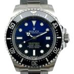 ロレックス ROLEX ディープシー 136660 Dブルー ステンレススチール 腕時計 メンズ 中古