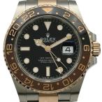 ロレックス ROLEX GMTマスター2 126711CHNR ブラック ピンクゴールド/ステンレススチール 腕時計 メンズ 中古