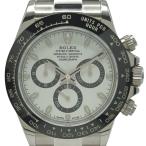 ロレックス ROLEX デイトナ 116500LN ホワイト ステンレススチール 腕時計 メンズ 中古