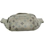  Louis * Vuitton LOUIS VUITTON Rush *bam сумка M28619 белый монограмма Shadow сумка-пояс женский б/у 