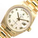 ロレックス ROLEX デイデイト　ピラミッドローマ文字盤 18038 腕時計 メンズ 中古