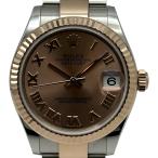 ロレックス ROLEX デイトジャスト 31 278271 ピンクゴールド ピンクゴールド/ステンレススチール 腕時計 ユニセックス 中古