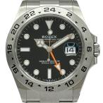 ロレックス ROLEX エクスプローラー2 226570 ブラック ステンレススチール 腕時計 メンズ 中古