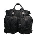  Prada PRADA стеганое полотно 2WAY сумка "Boston bag" 2VG021 черный нейлон / кожа сумка "Boston bag" мужской б/у 